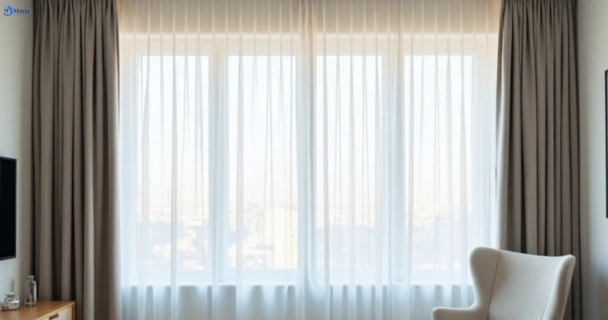 Restored vibrant drapes in deepdene-vic QLD after Matty Curtain Cleaning